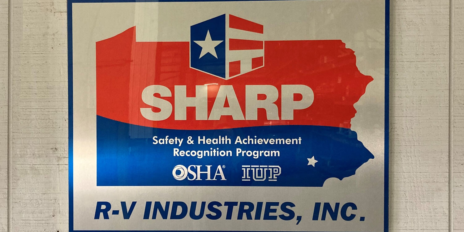 Sharp Recognition Program R-V Industries Earns OSHA SHARP Status For 14th Straight Year - R-V ...
